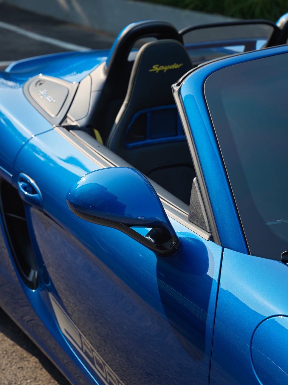 Porsche Boxster Spyder (981) — archive photograph 13.1