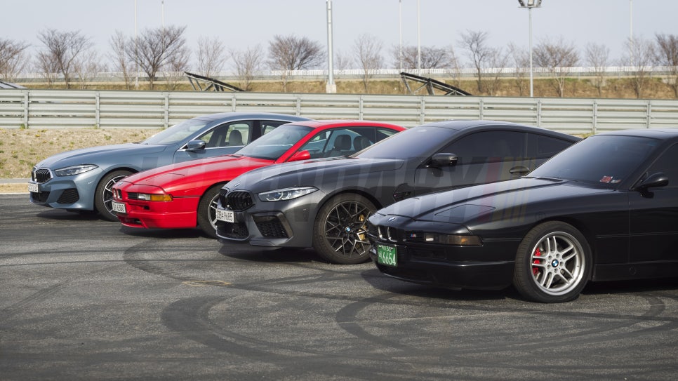 BMW M8 Competition & 850 CSi — archive photograph 15.1