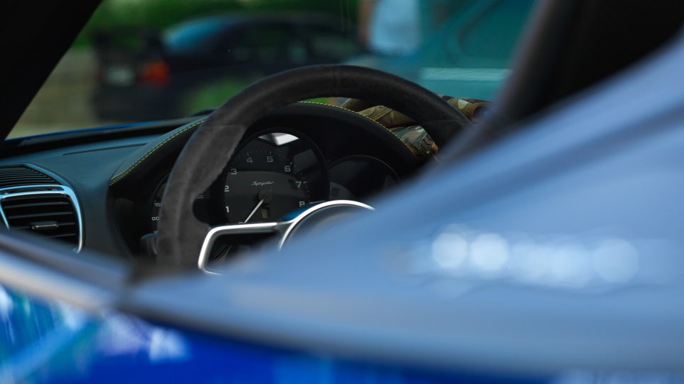 Porsche Boxster Spyder (981) — archive photograph 16.1