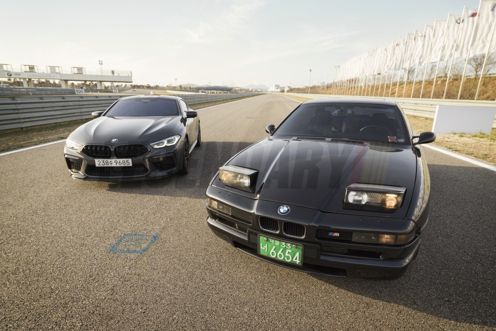 BMW M8 Competition & 850 CSi — archive photograph 17.1
