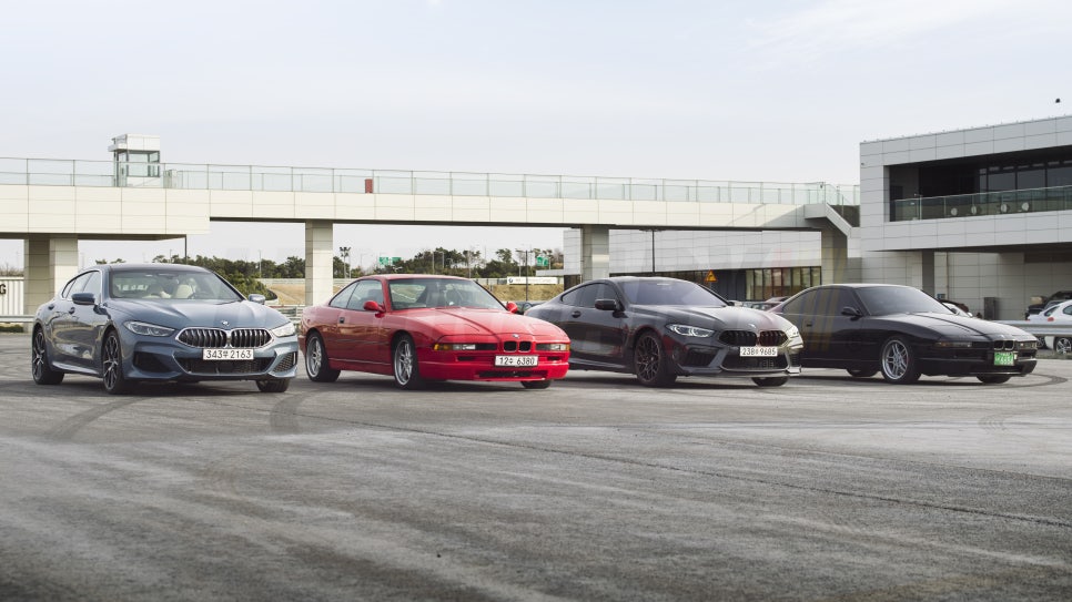 BMW M8 Competition & 850 CSi — archive photograph 14.1